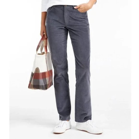 LL Bean Straight-Leg Casco Corduroy Pants (957)
